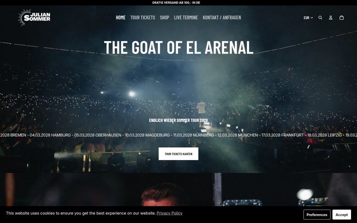 Screenshot of juliansommer.es