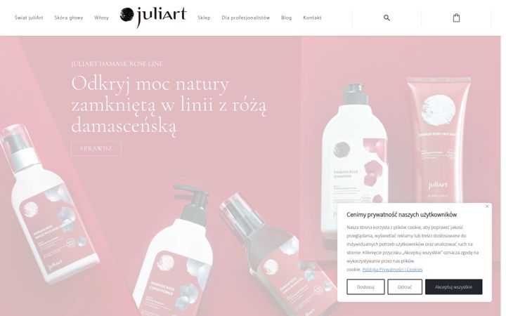 Screenshot of juliart.pl
