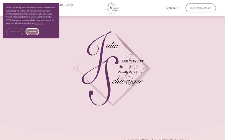 Screenshot of juliaschwaiger-makeupartist.at