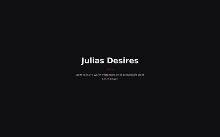 Screenshot of juliasdesires.com