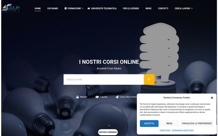 Screenshot of juliaservice.com