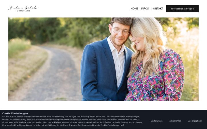 Screenshot of juliasoelchfotografie.de