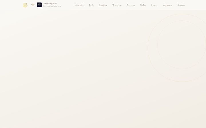Screenshot of juliasperlingbehne.com