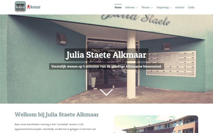 Screenshot of juliastaete-alkmaar.nl