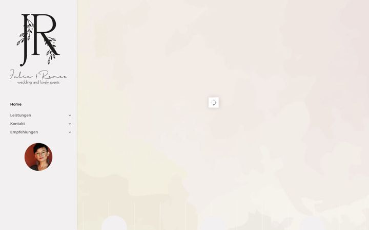 Screenshot of juliaundromeo.de