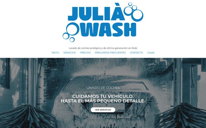 Screenshot of juliawash.es