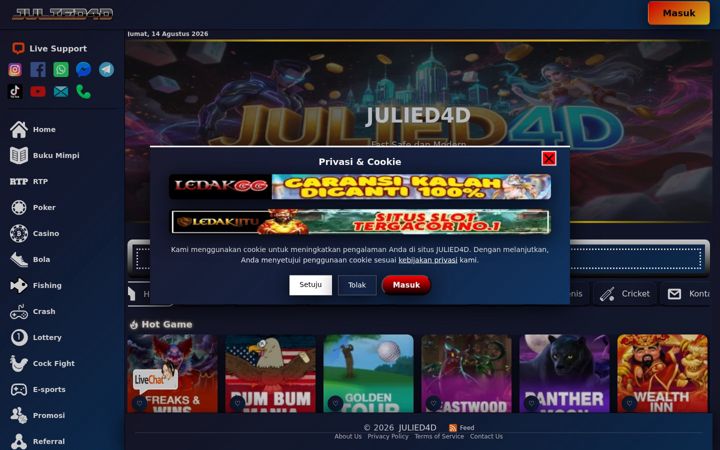 Screenshot of julied4d.it.com