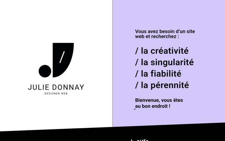 Screenshot of juliedonnay.fr