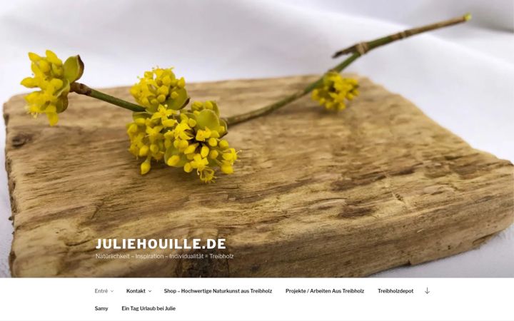 Screenshot of juliehouille.de