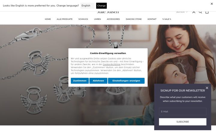 Screenshot of juliejulsen.com