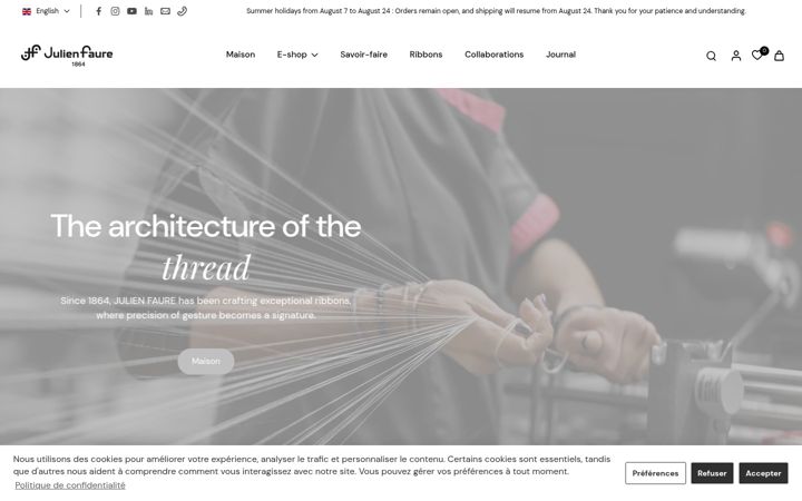Screenshot of julien-faure.com