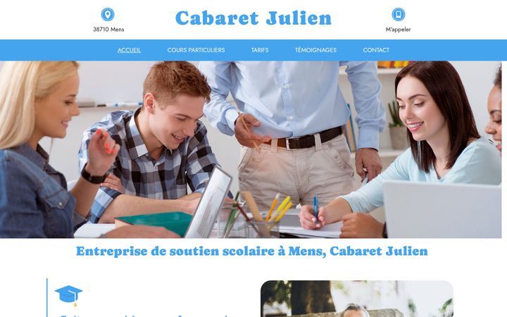 Screenshot of julien-math.fr