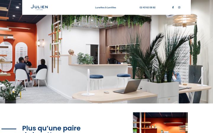 Screenshot of julien-opticien.fr