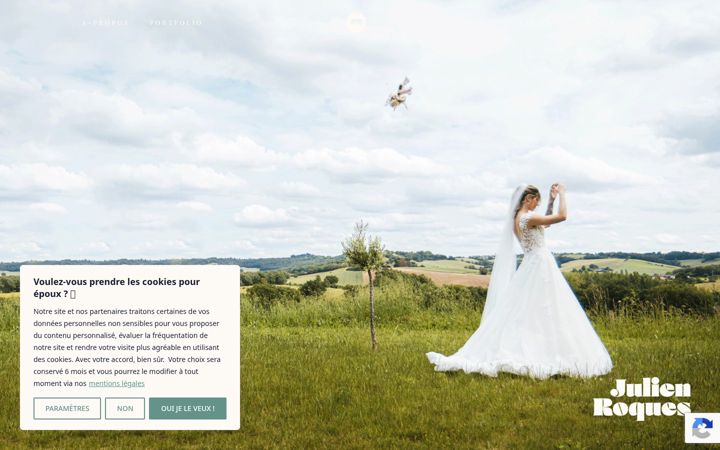 Screenshot of julien-roques.com