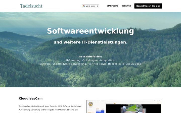 Screenshot of julienb.de