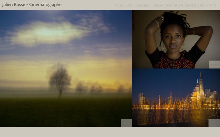 Screenshot of julienbosse.fr