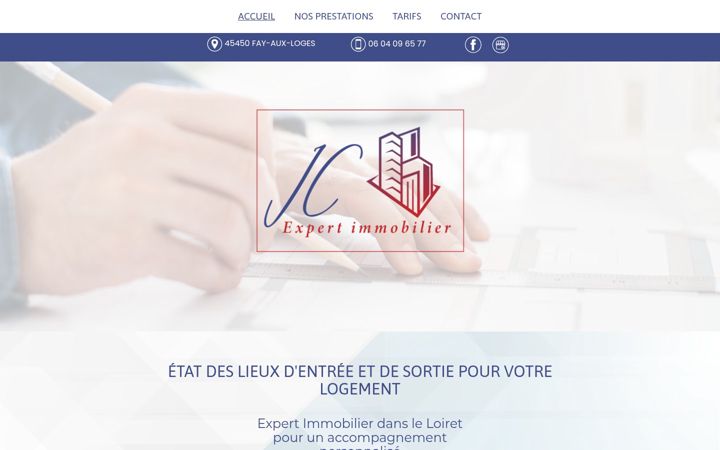 Screenshot of juliencroize-immo.fr