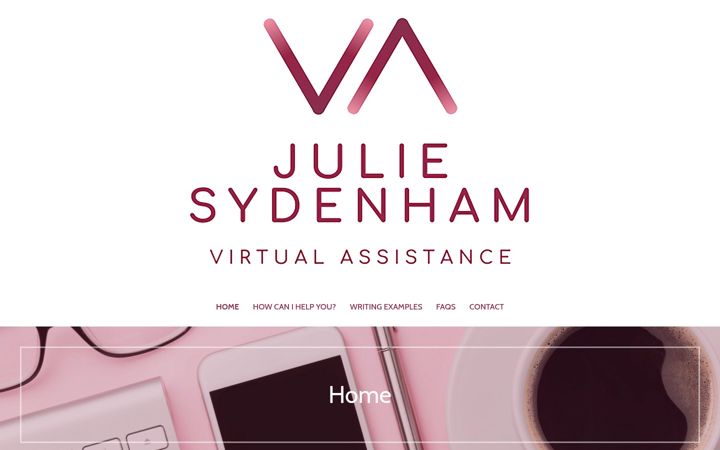 Screenshot of juliesydenham.co.uk