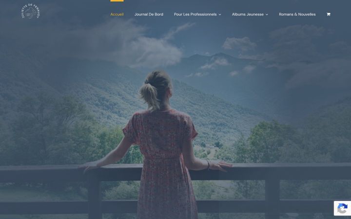 Screenshot of juliettedeferaudy.com