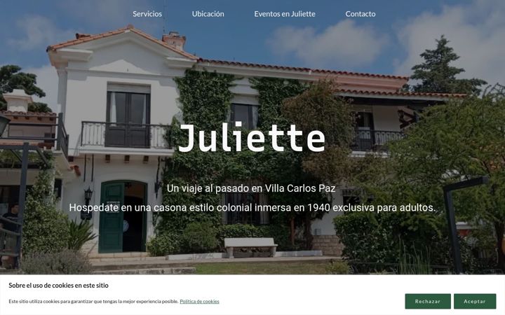 Screenshot of julietteposadaboutique.com