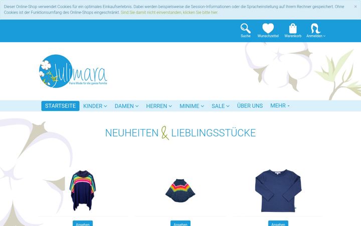 Screenshot of julimara.store