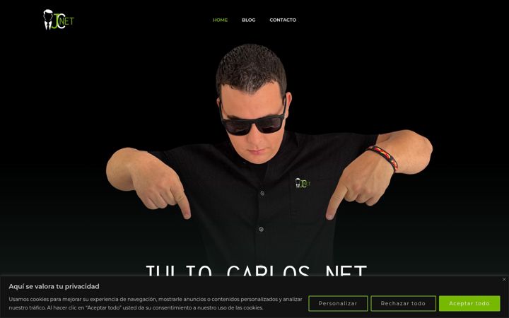 Screenshot of juliocarlosnet.com