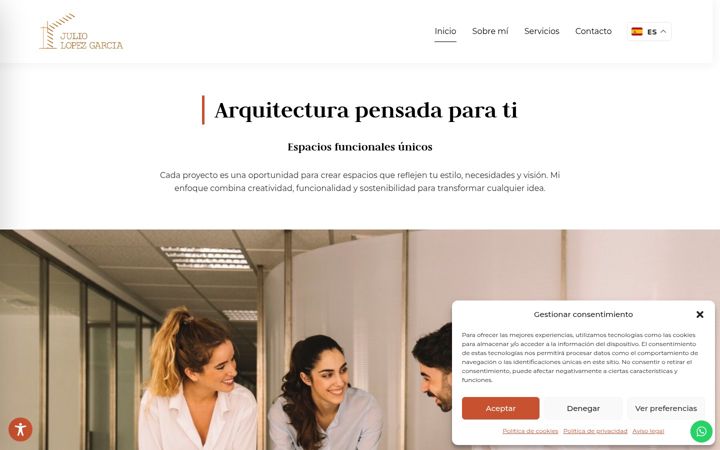 Screenshot of juliolopezgarcia.com
