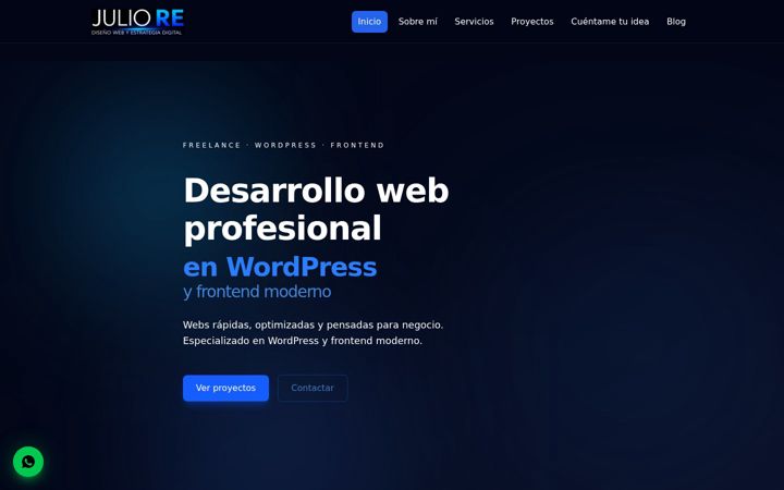 Screenshot of juliore.es