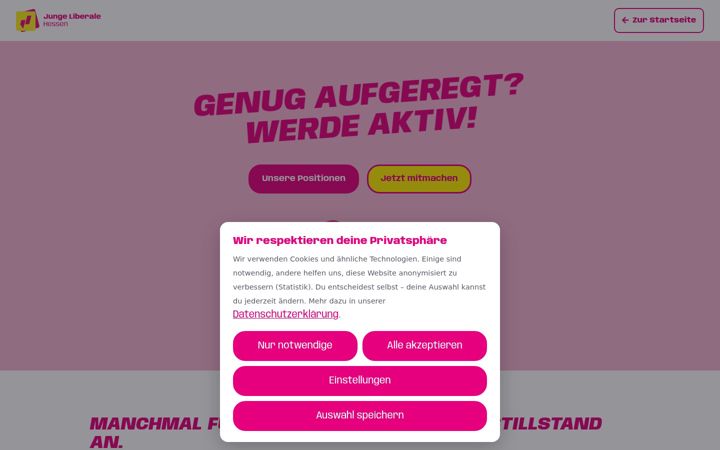Screenshot of julis-hessen.de