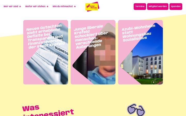 Screenshot of julis-krefeld.de