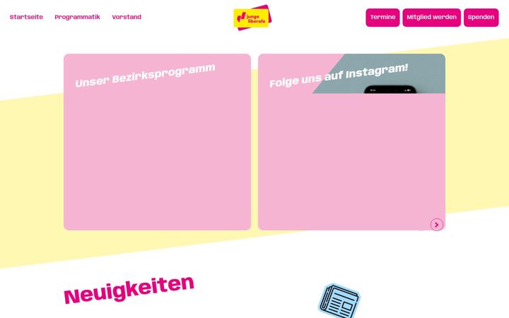 Screenshot of julis-limah.de
