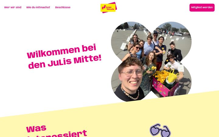 Screenshot of julis-mitte.de