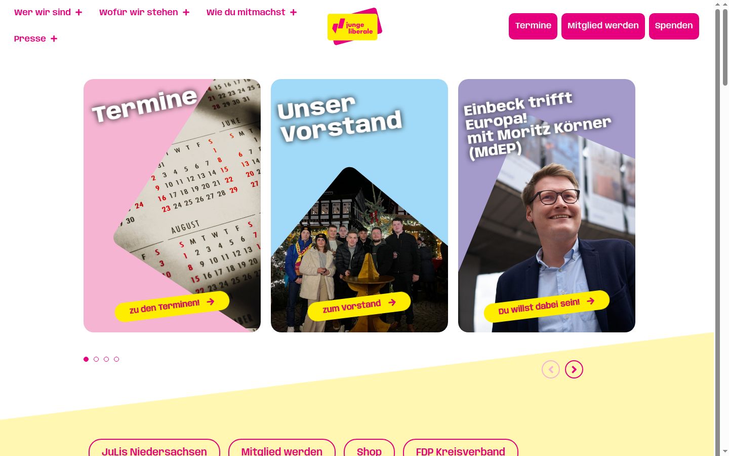 Skjermbilde av samtykkebanneret slik det vises før noen interaksjon
