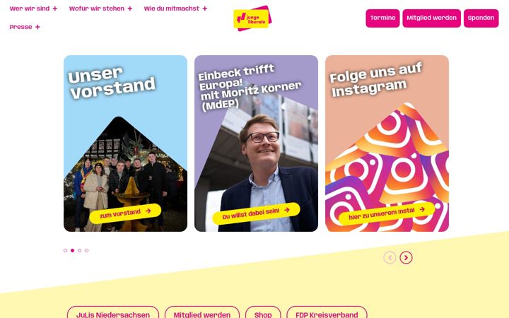 Screenshot of julis-northeim.de