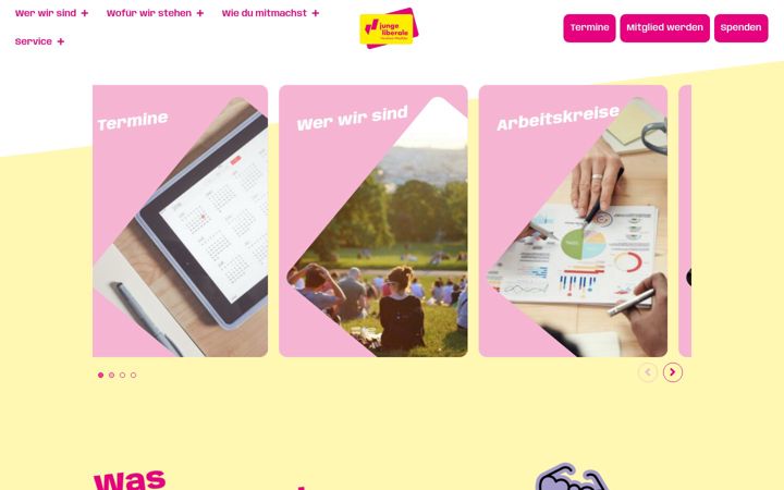 Screenshot of julis-nrw.de