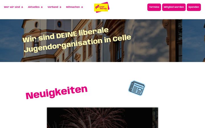 Screenshot of juliscelle.de