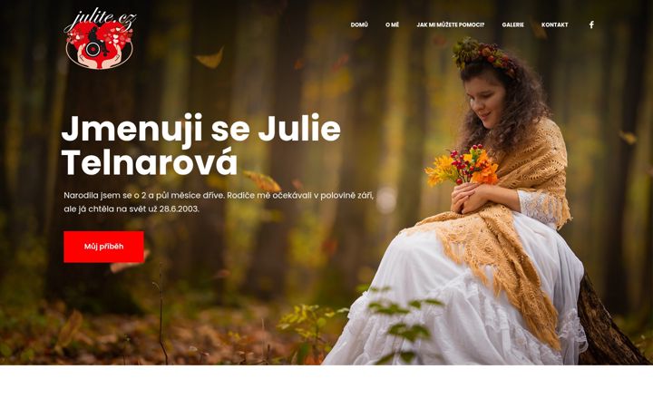 Screenshot of julite.cz