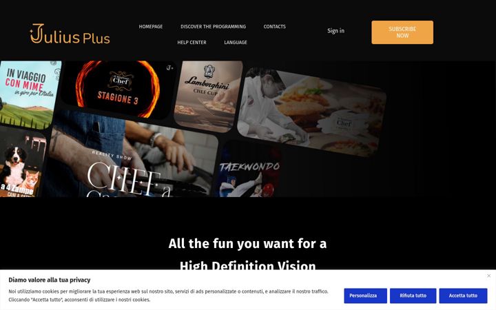 Screenshot of juliusplus.com
