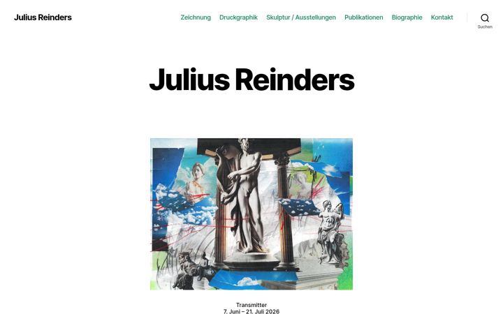 Skærmbillede af juliusreinders.com