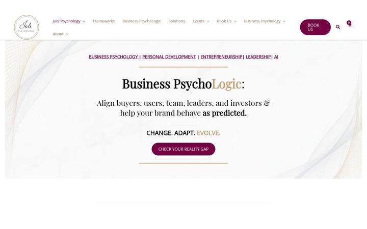 Screenshot of julspsy.com