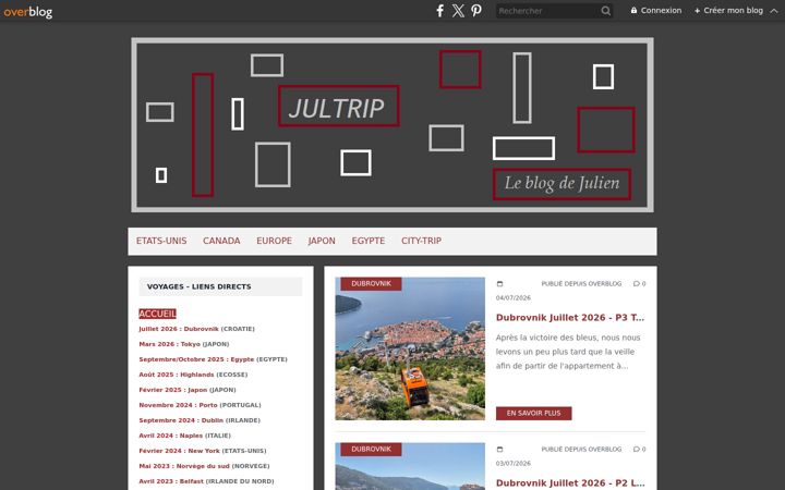 Screenshot of jultrip.fr