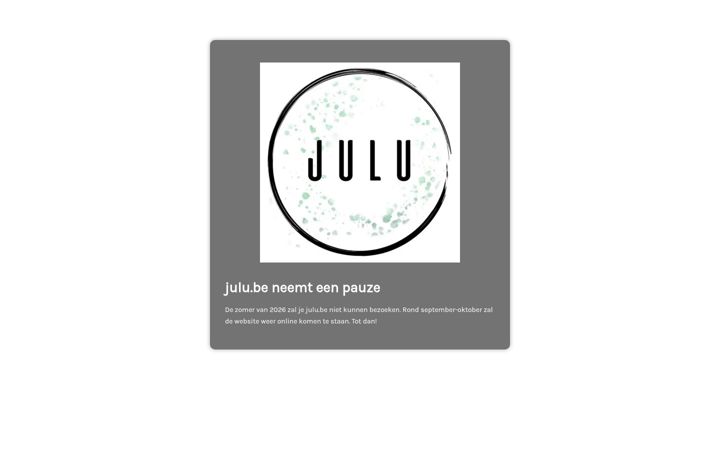 Screenshot of julu.be