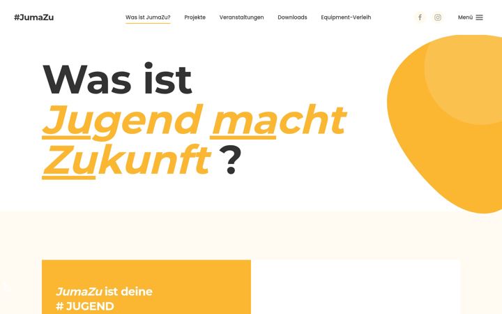 Screenshot of jumazu.de