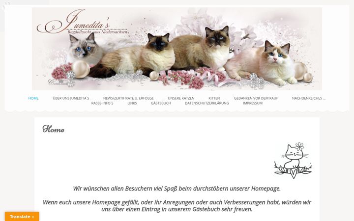 Screenshot of jumeditas.de