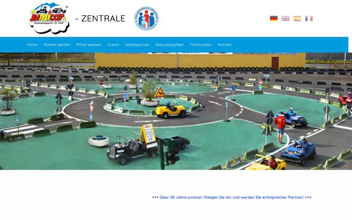 Screenshot of jumicar.com