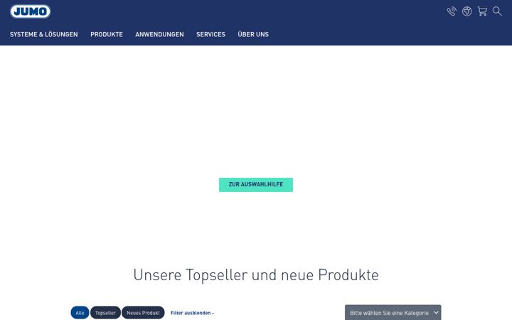Screenshot of jumo.at