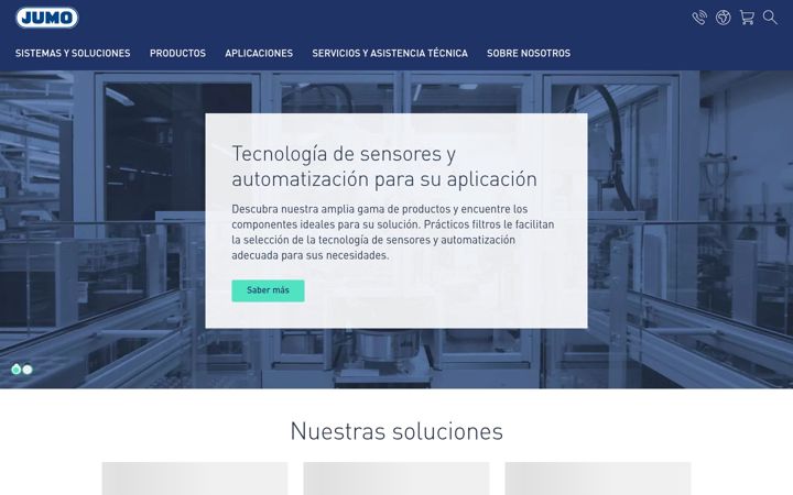 Screenshot of jumo.es