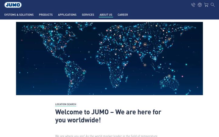 Screenshot of jumo.group