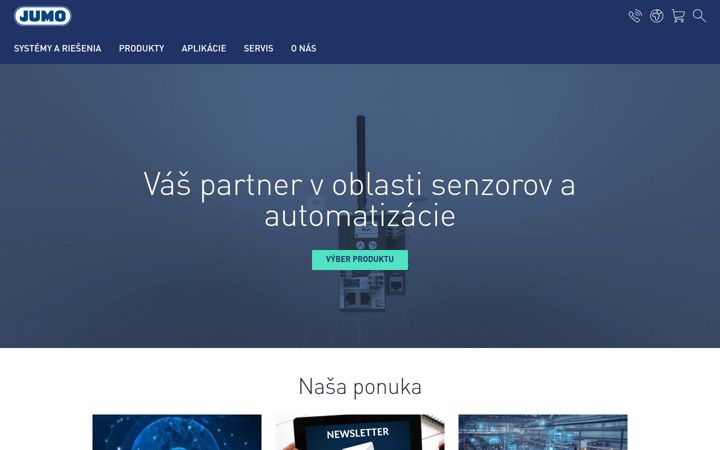 Screenshot of jumo.sk