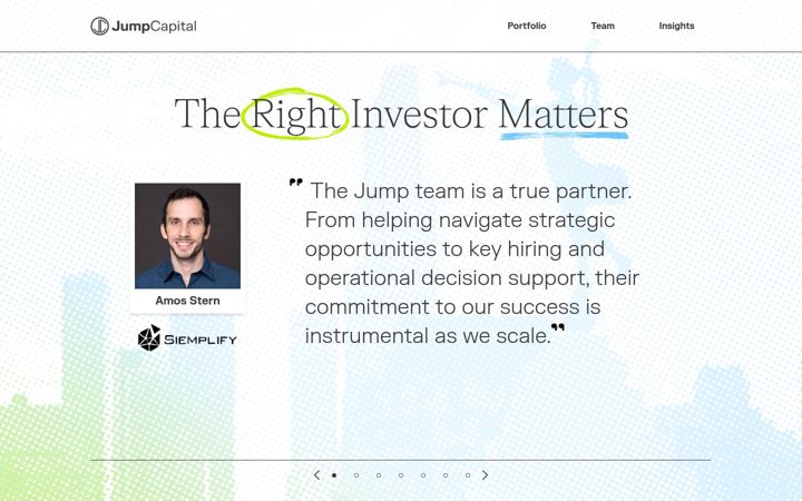 Screenshot of jumpcap.com